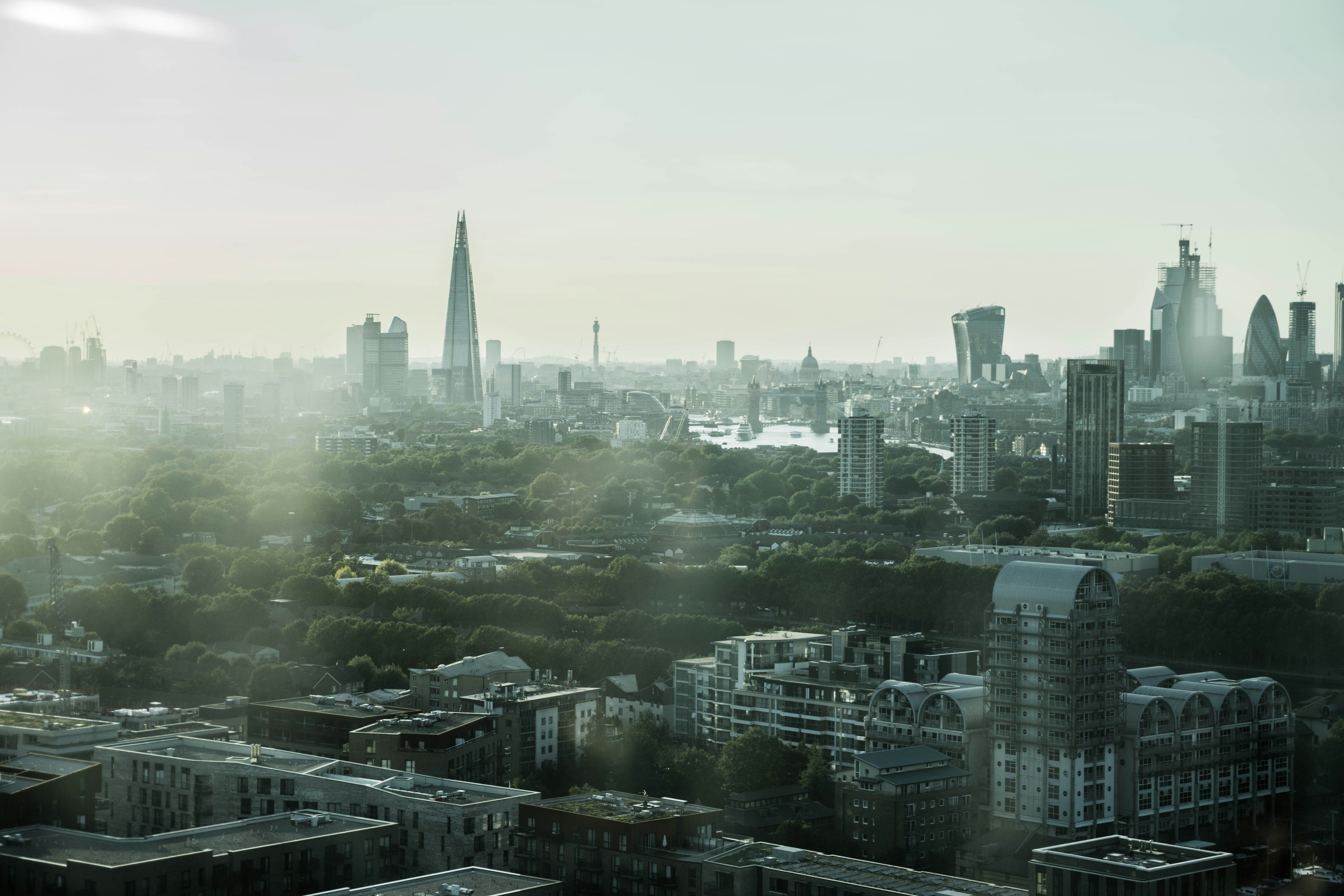 London aerial view